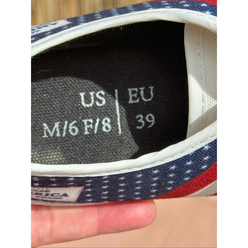Make America Great Red, White Blue Stars and Stripes M-6, W-8 - Picture 8 of 9